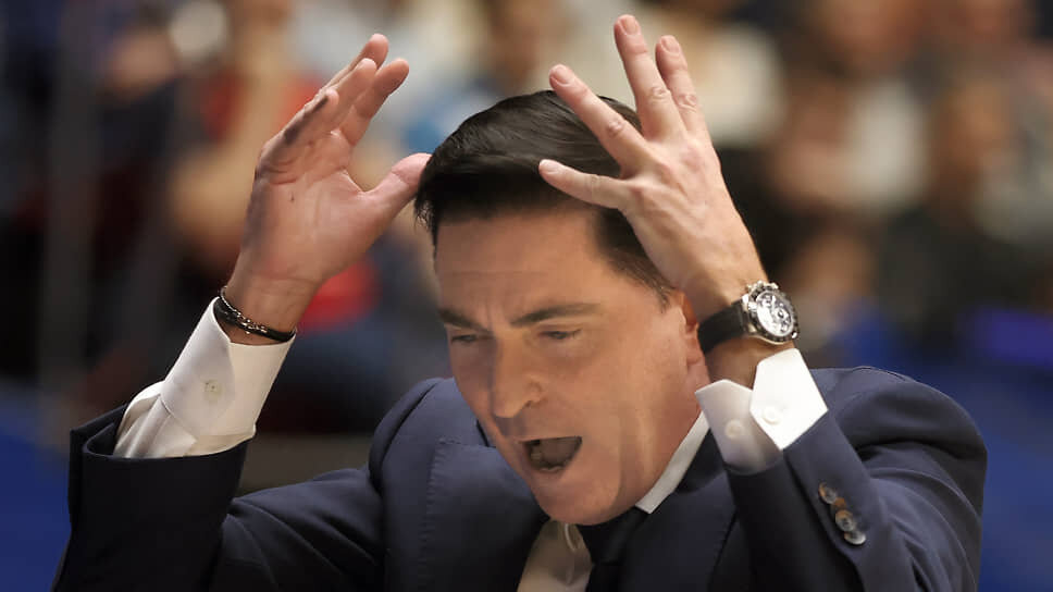 Бывший главный тренер баскетбольной команды «Зенит» Хавьер Паскуаль.📷Фото: Валентина Певцова / Коммерсантъ