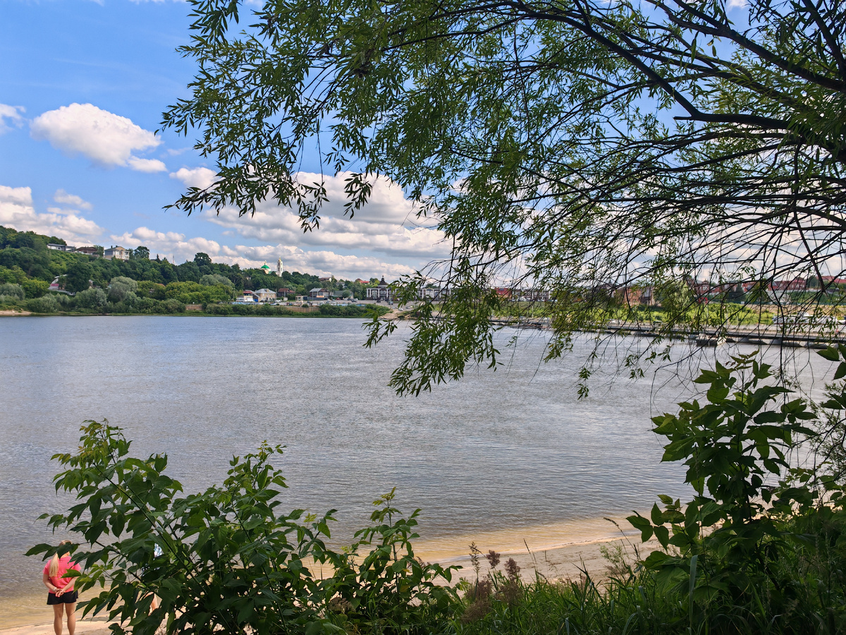 Вид на город Павлово на Оке