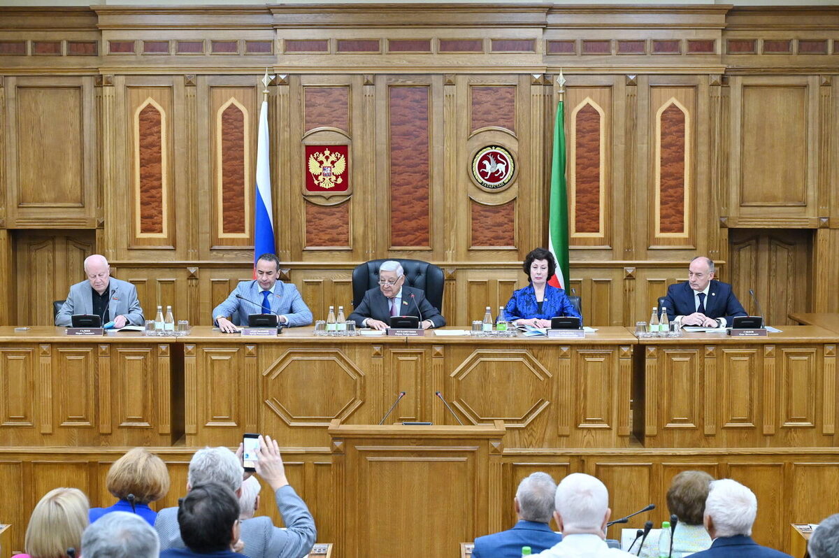 Заседание Высшего совета движения «Татарстан – новый век» прошло сегодня в КазаниФото: gossov.tatarstan.ru