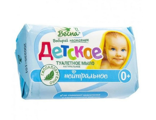 детское мыло, которое содержит моющие вещества, но не лечащие кожу / ozon.ru