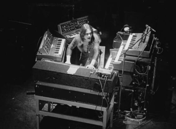 Тони Кэри в 1976 году в составе группы Rainbow