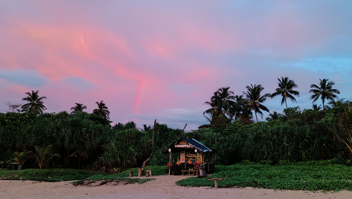 Невероятное небо в Шри-Ланке