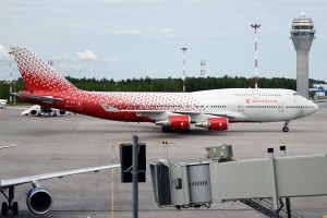    Boeing 747-400 EI-XLE "Санкт-Петербург" в Санкт-Петербурге