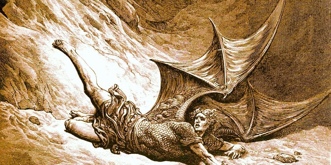 Пророчество Иезекииля о падении Люцифера, который призван был стать Ангелом Хранителем мира, а стал сатаной