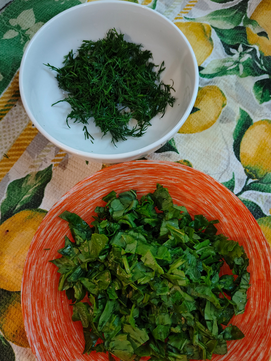 Наша нарубленая зелень