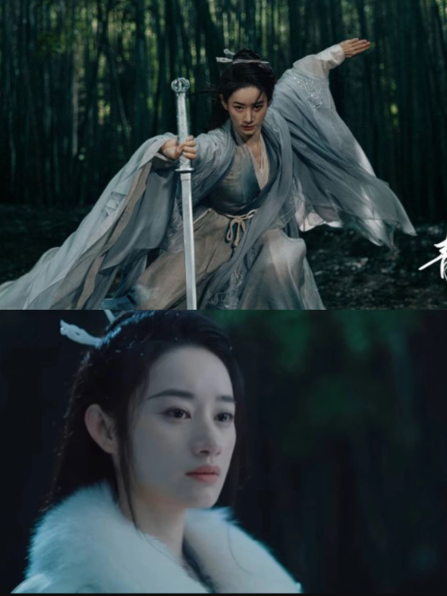 Го Сяо Тин в роли женщины-генерала