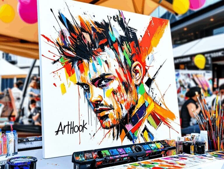    Шоу живописи на празднике: как создать незабываемую атмосферу творчества и радости для всех гостей Art-Hook.Ru