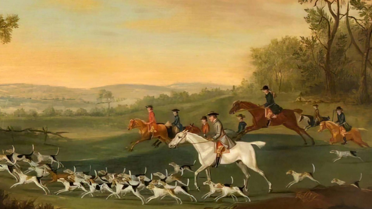 Д.Ф.Сарториус. Охотничья сцена.