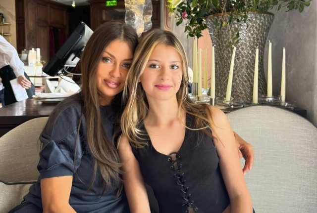    Виктория Боня с дочерью. Фото: социальные сети