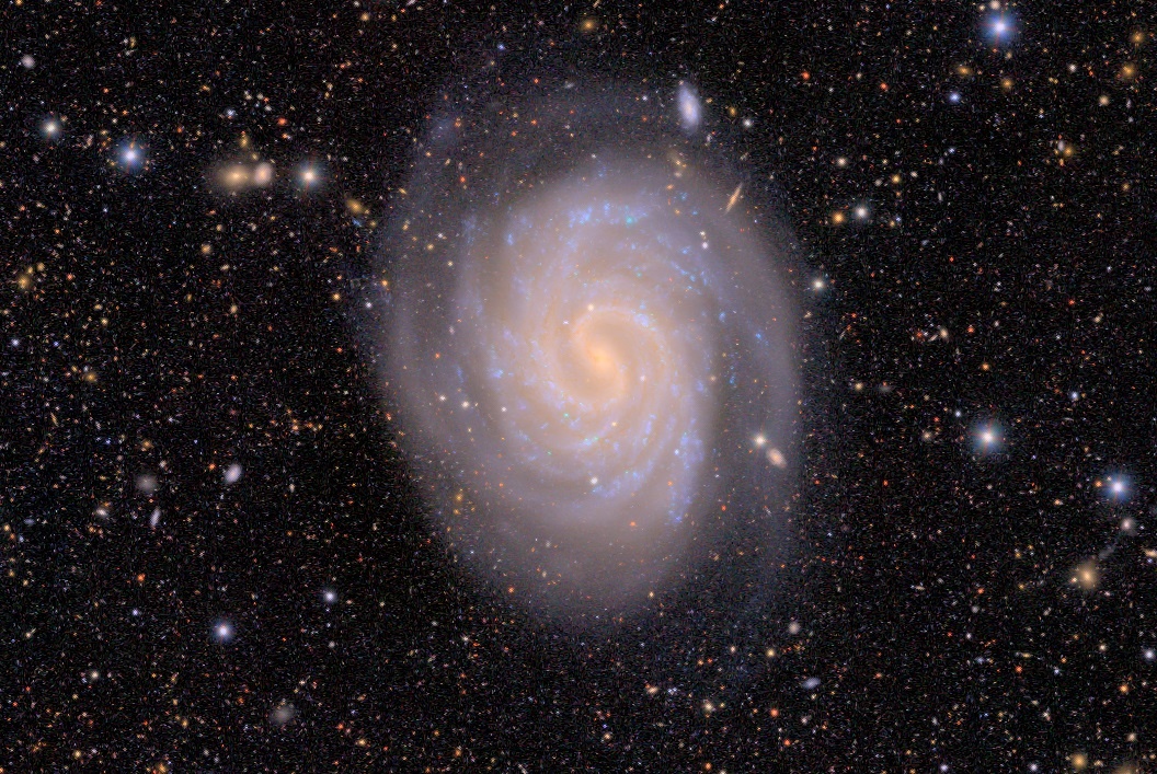 Фрагмент съемки обсерватории Веры Рубин