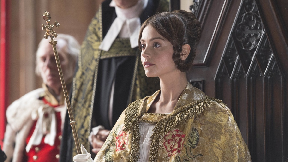 Кадр из сериала «Виктория», 2016-2019 год, создатель Дейзи Гудвин