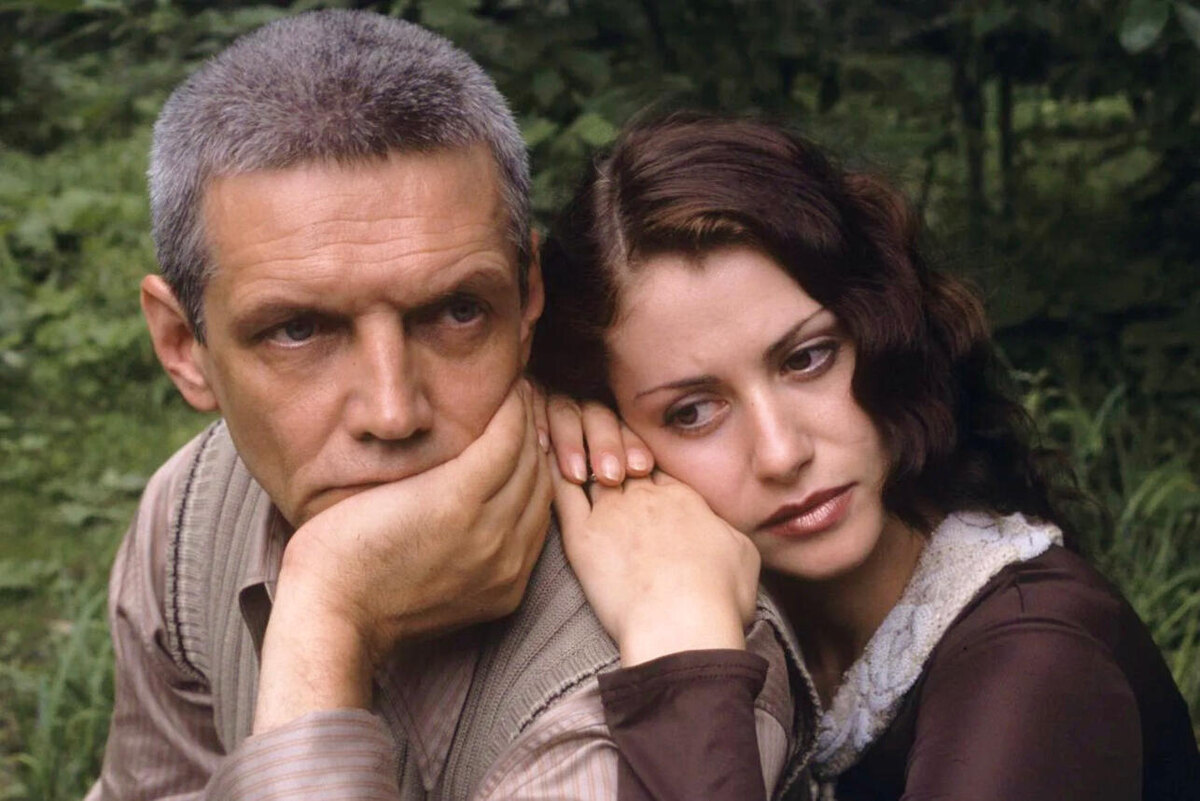А. Галибин и А. Ковальчук в ролях вечных любовников. Кадр из сериала В. Бортко (2005).