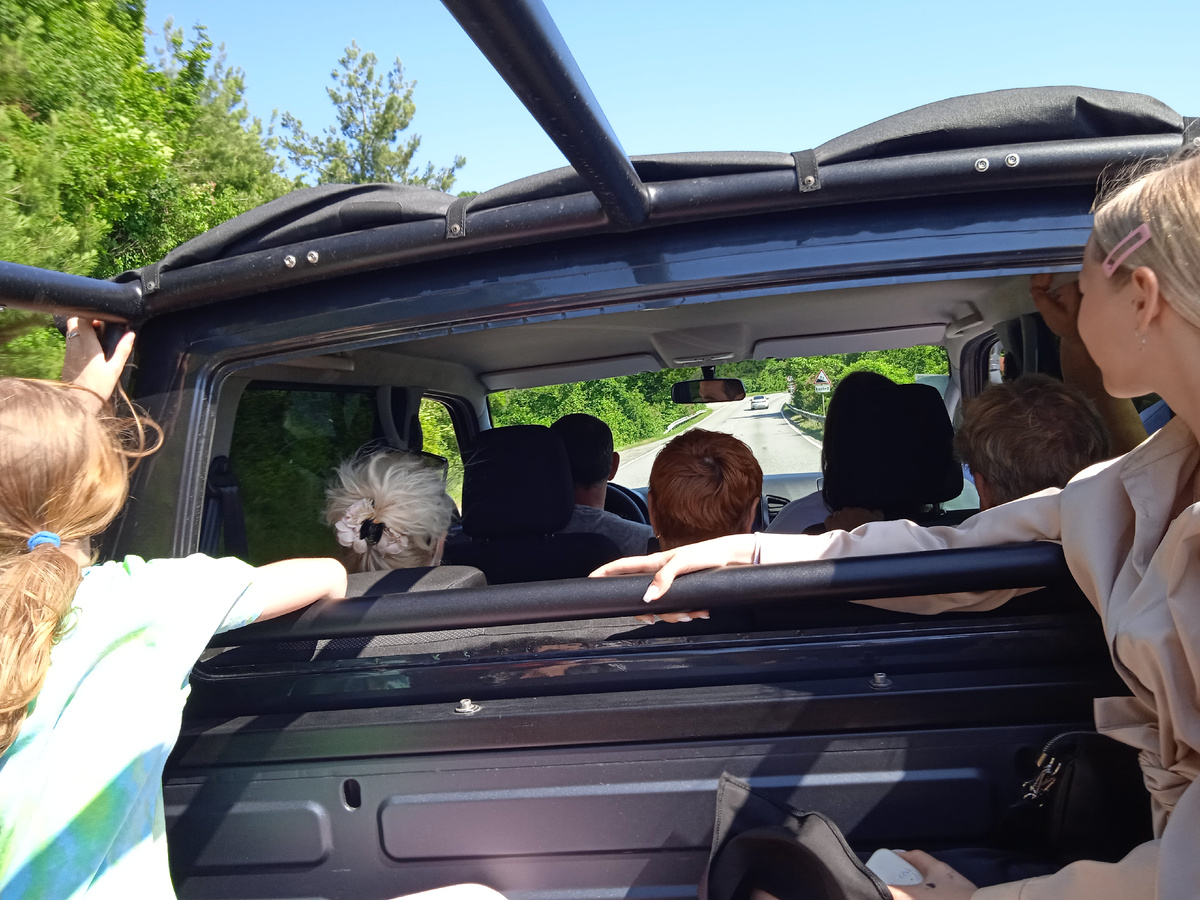 Едем навстречу новым впечатлениям. Фото автора, 8 июня 2025г.