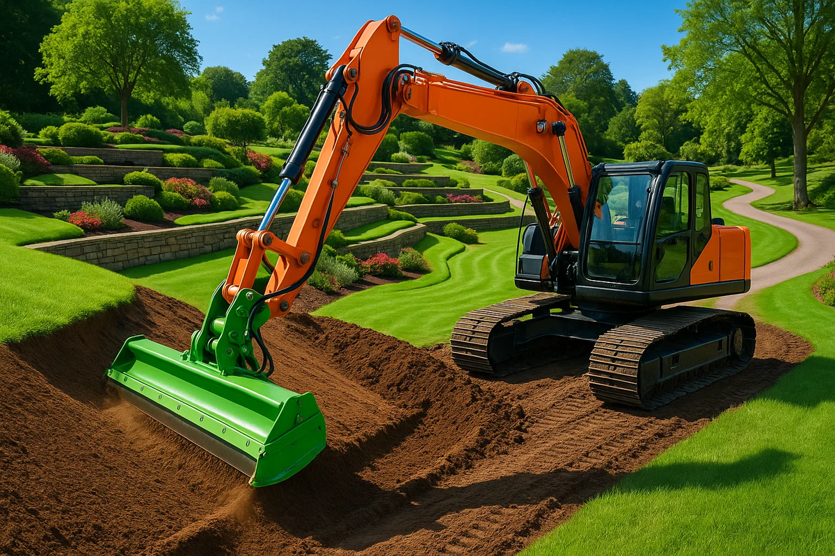 Экскаваторы-планировщики