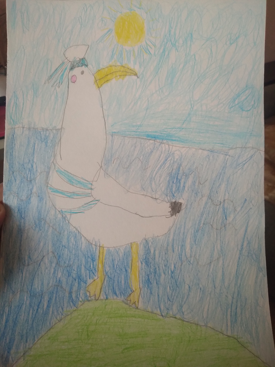 Морская чайка