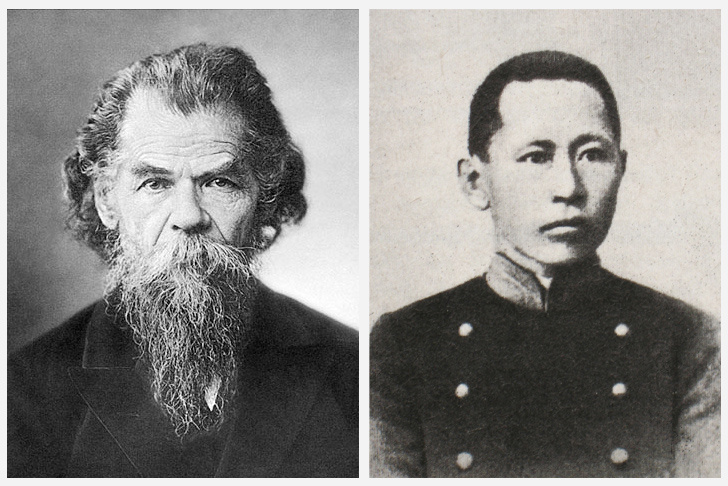 Потанин Г.Н и Цыбиков Г.Ц.