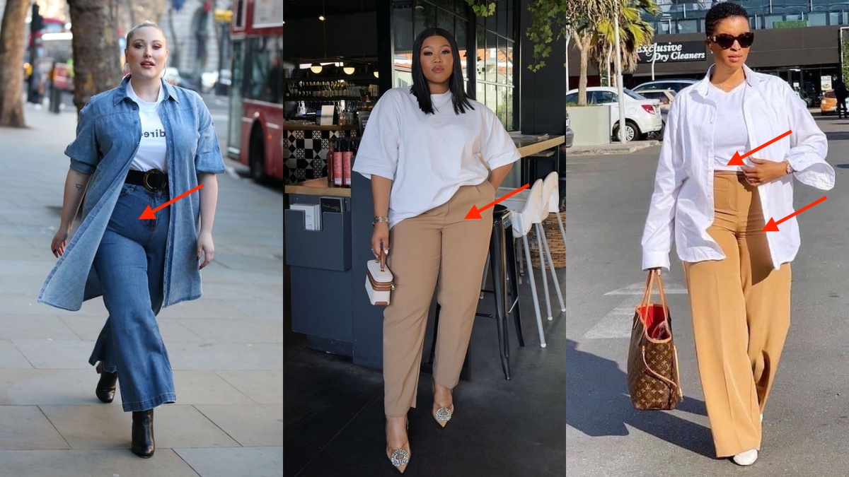 Примеры неправильной посадки джинсов и брюк — обтягивание