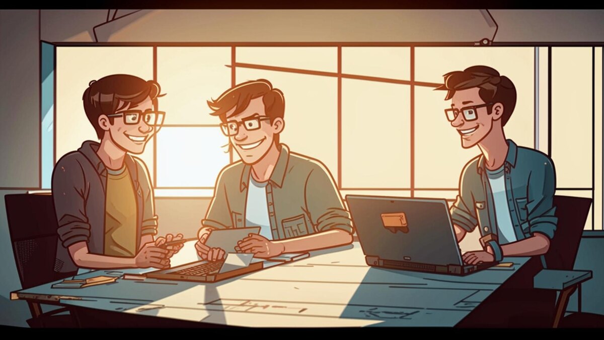 Регулярно проводите 1-1 чтобы вовремя заметить настроения сотрудника и помочь ему. Изображение сгенерировано с помощью Kandinsky 3.1