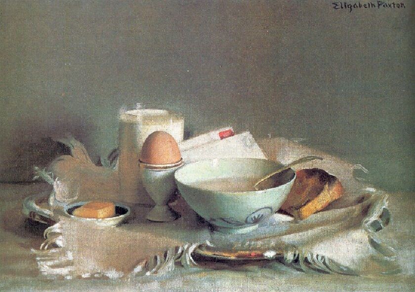 «Завтрак» Элизабет Оки Пэкстон, 1910