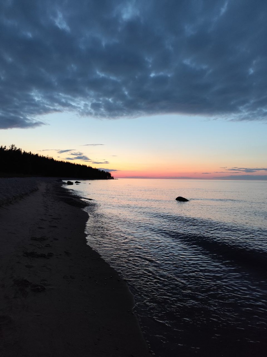 Ладога на закате