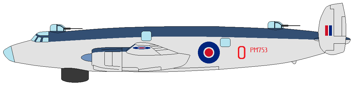 гипотетический вариант окраски проекта морского самолета-разведчика и противолодочного самолета Airspeed AS.69A