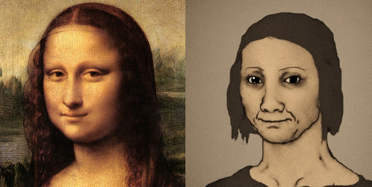 Элементарный запрос на Мона Лизу. Собственно, как это работает: