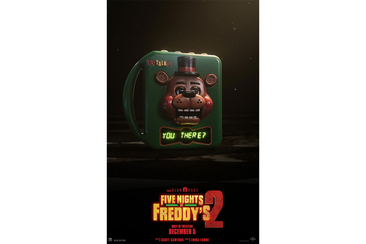 Universal Pictures📷Постер фильма «Пять ночей с Фредди 2»