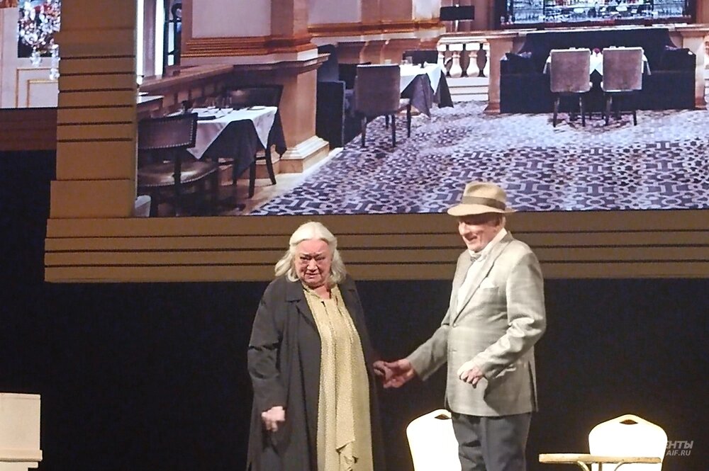    Людмила Полякова и Владимир Носик. Фото: АиФ/ Татьяна Уланова