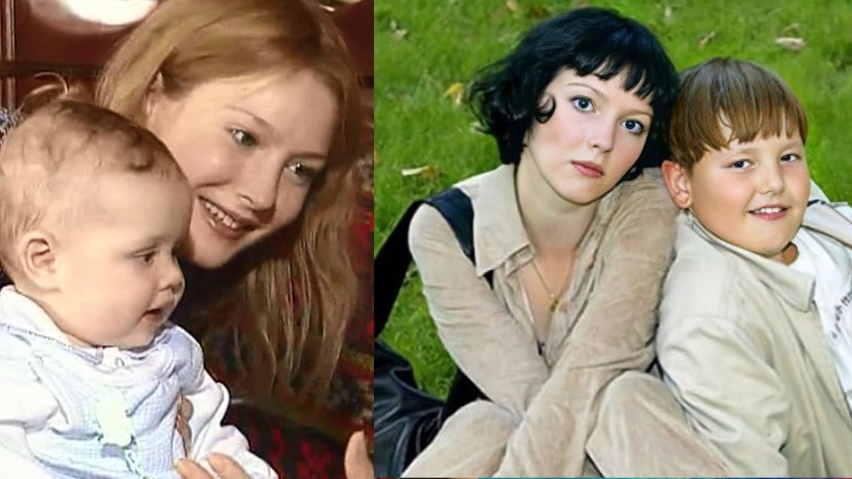 Ольга Понизова с сыном Никитой