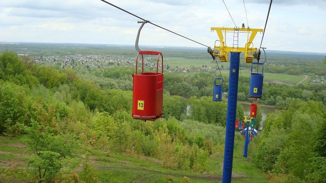 Спуск к реке Уфа