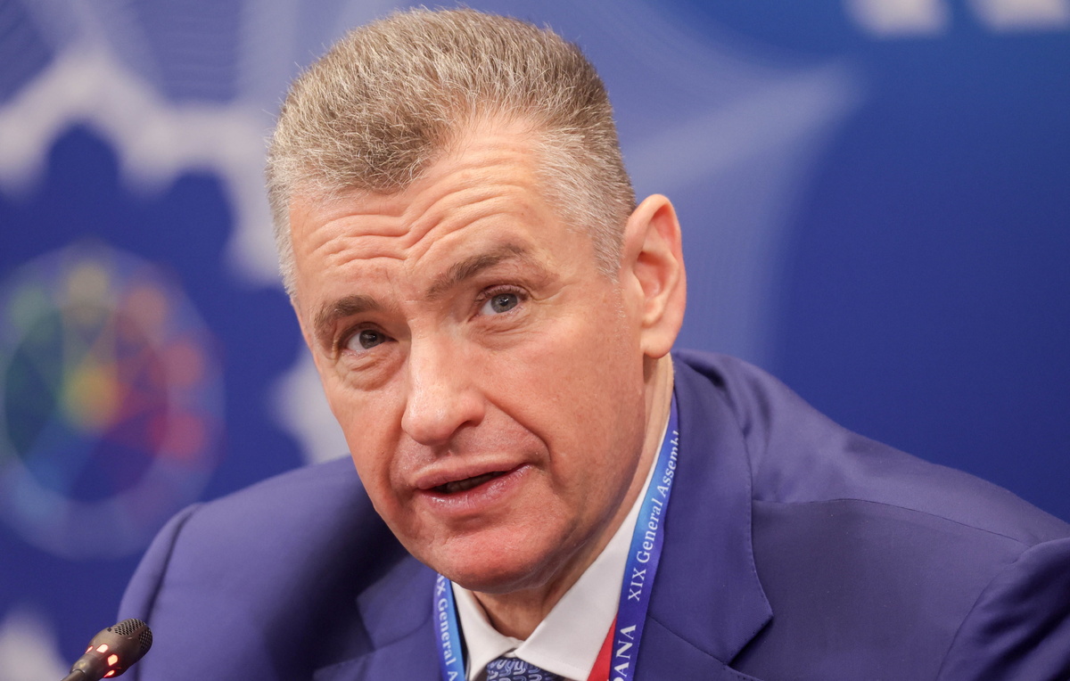    Лидер ЛДПР Леонид Слуцкий  Кирилл Кухмарь/ТАСС