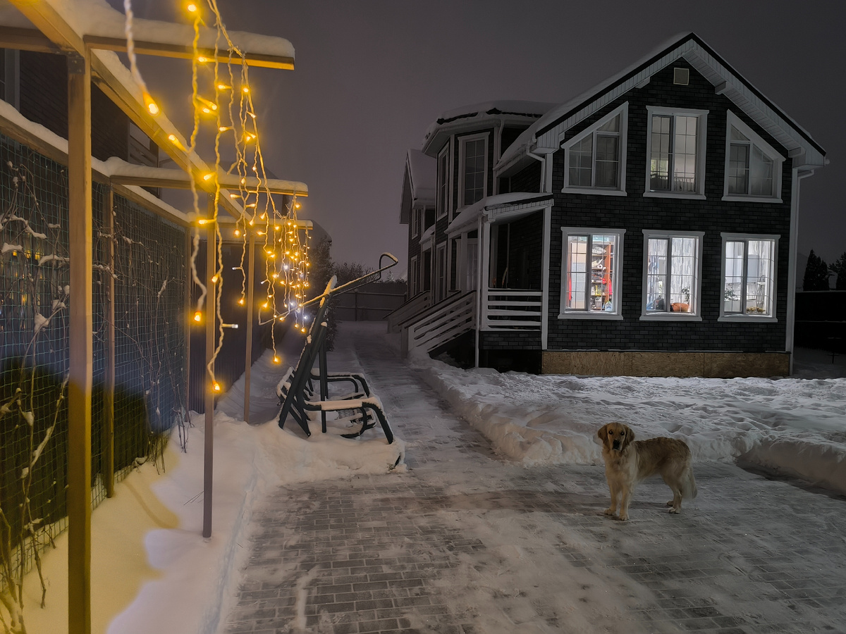 Наш дом зимой 2024-2025 года