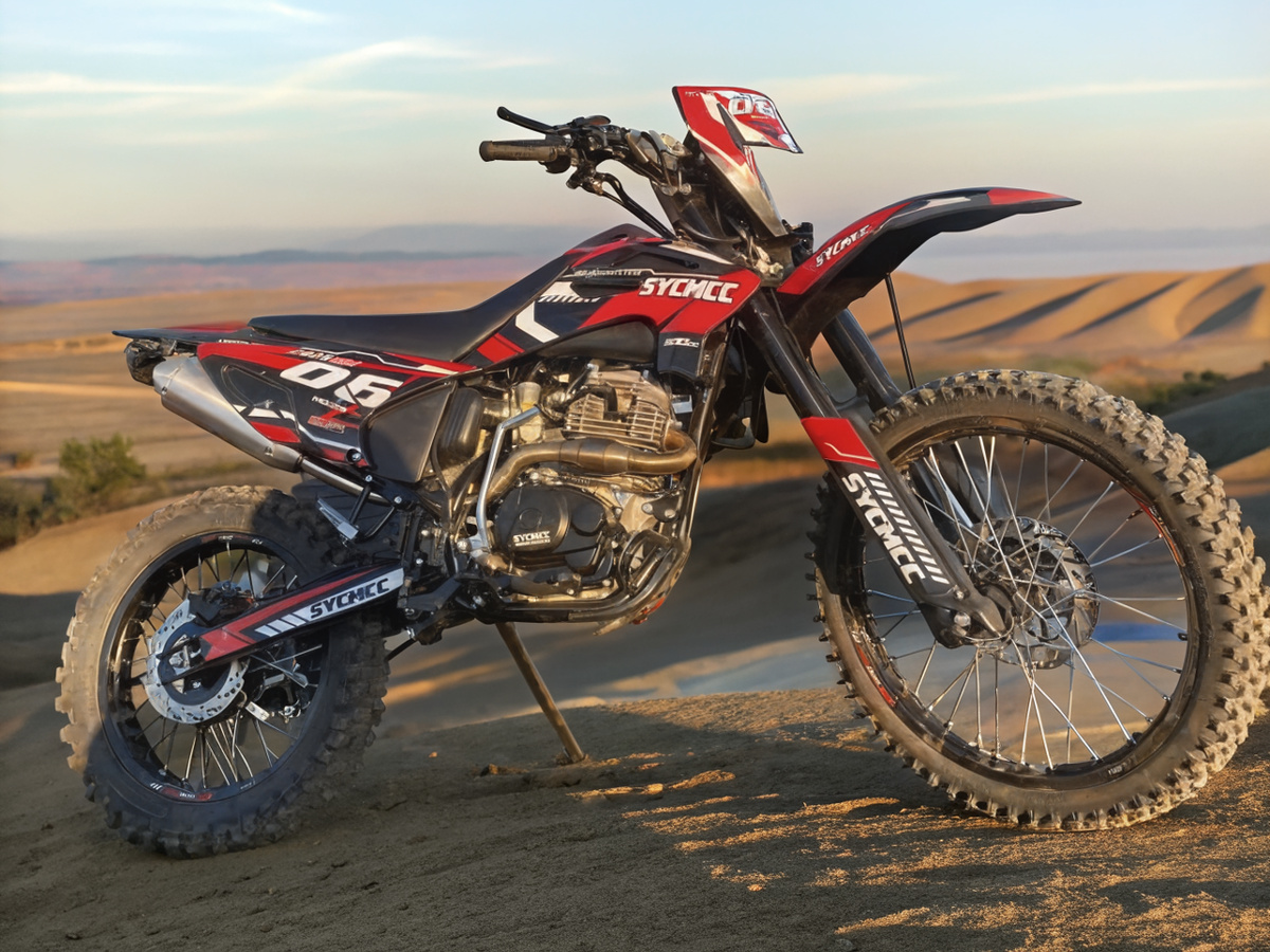 Сборка китайского мотоцикла Sycmcc 06 300 или Sycmcc 66 300