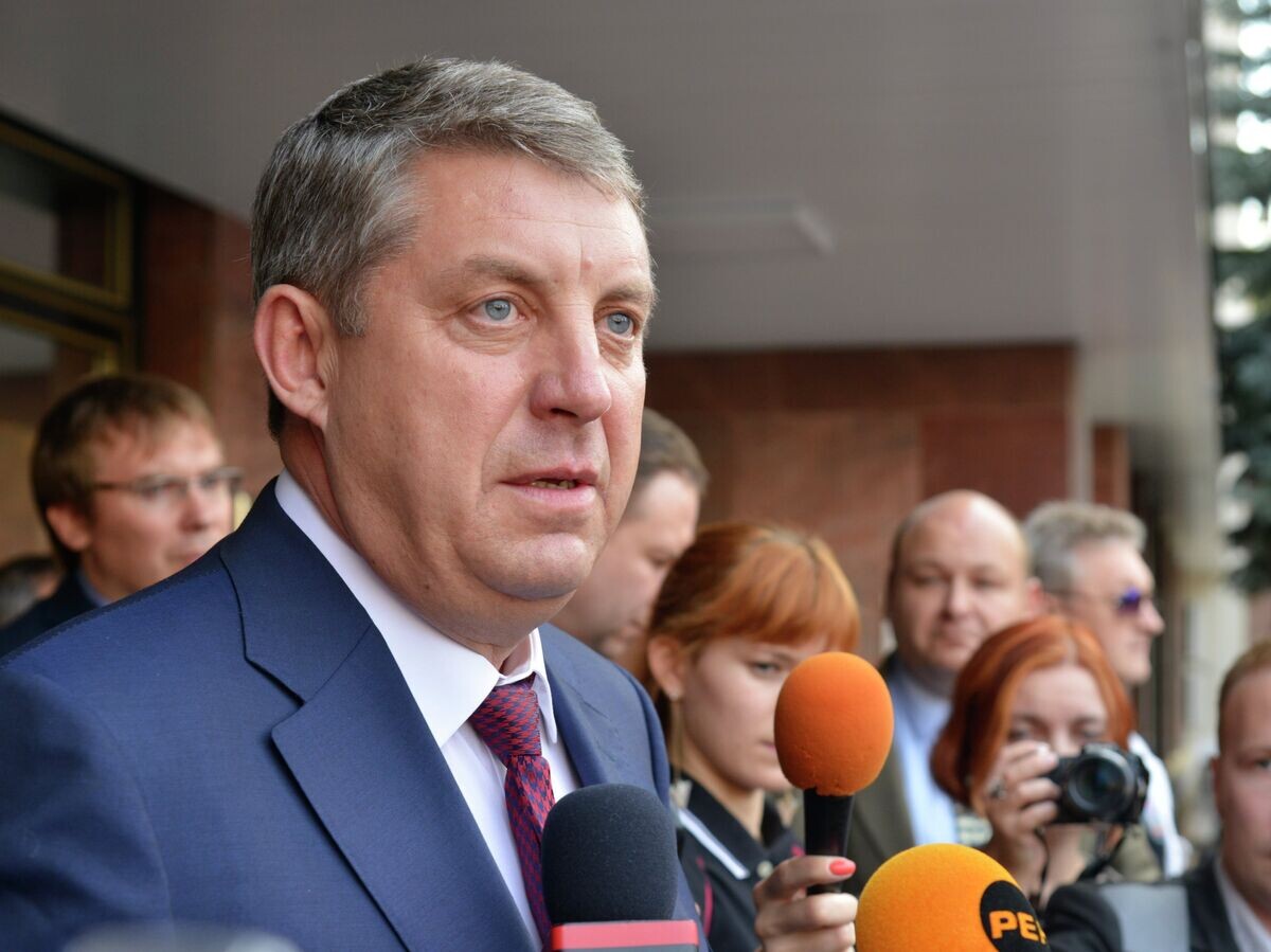    Временно исполняющий обязанности губернатора Брянской области Александр Богомаз© РИА Новости / Владимир Горовых