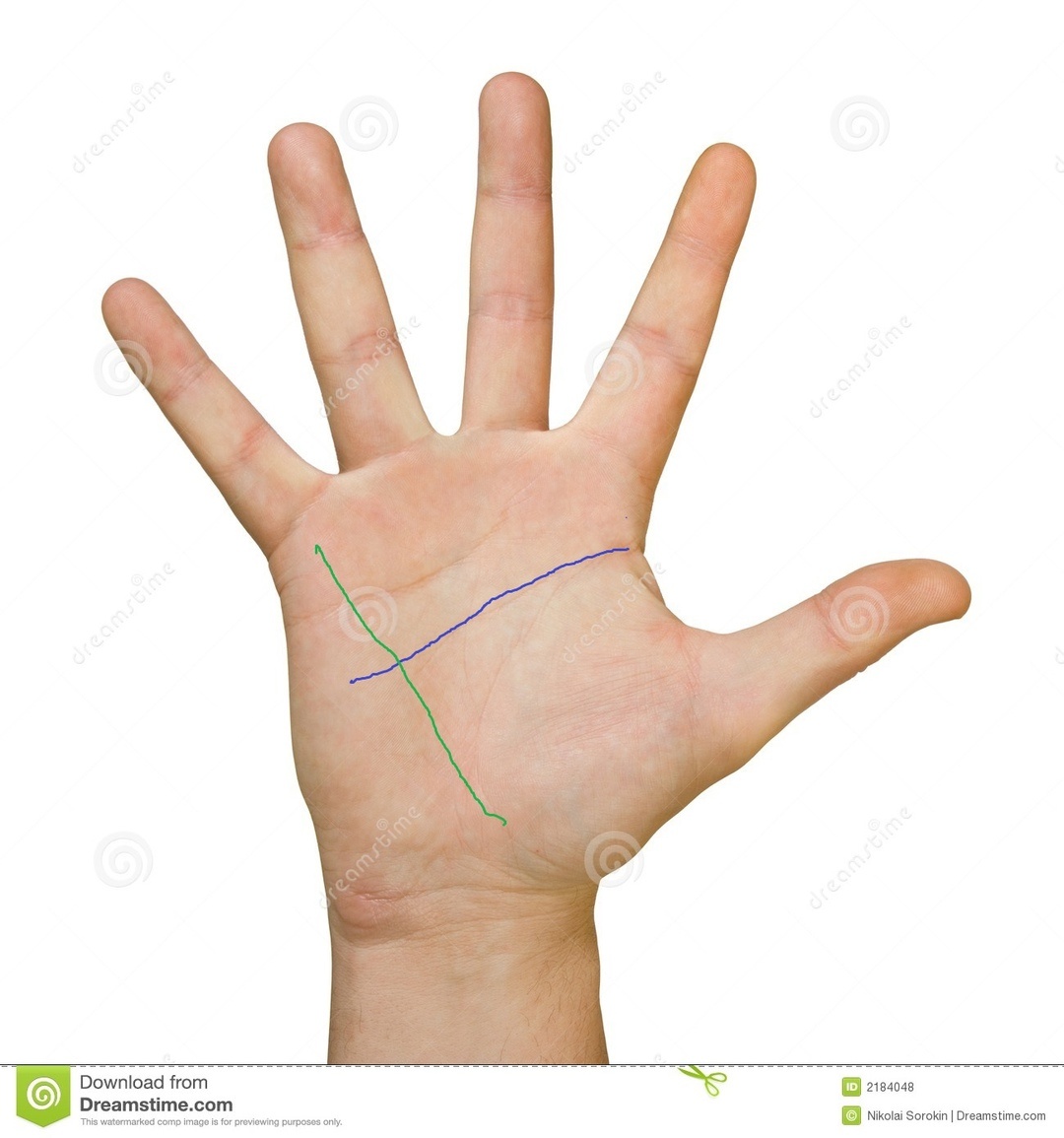 Чистый перекресток линий ума и здоровья - нет тяжелых рисков для состояния мозга.