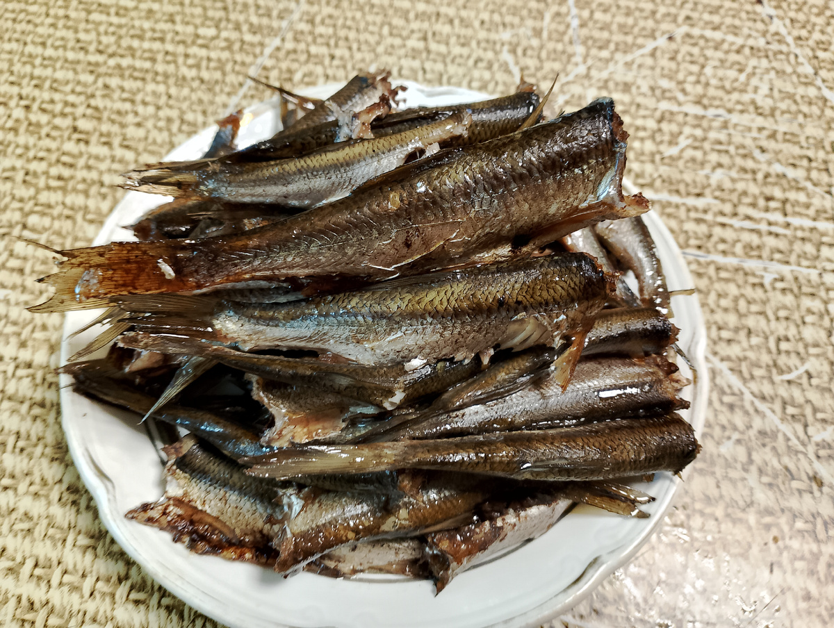 Шпроты по домашнему.