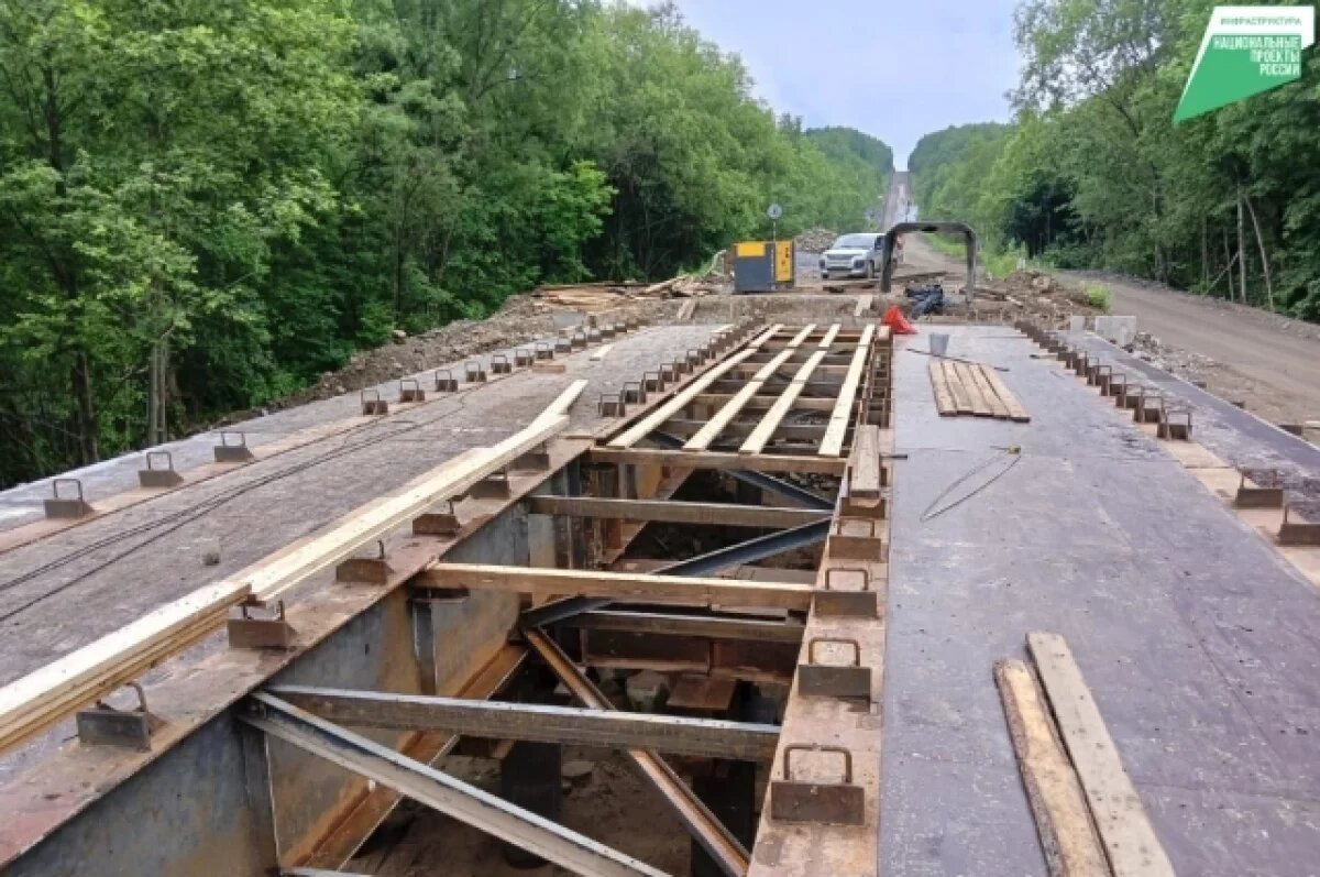    В Хабаровском крае стартовал масштабный ремонт мостов по нацпроекту