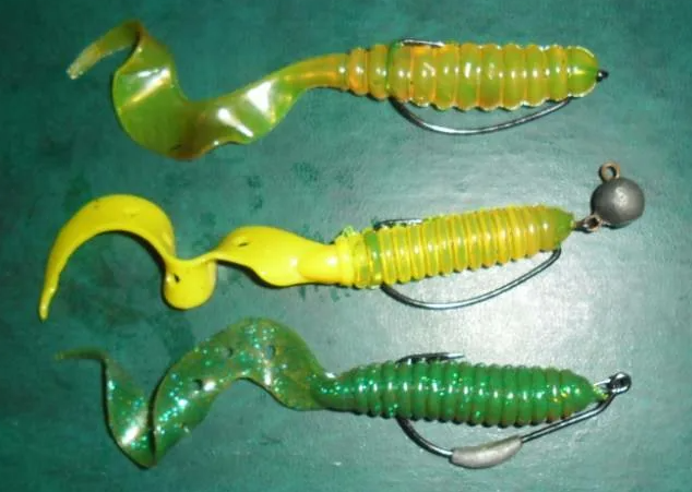 Твистеры для ловли щуки. Источник фото plitkakolomna.ru
