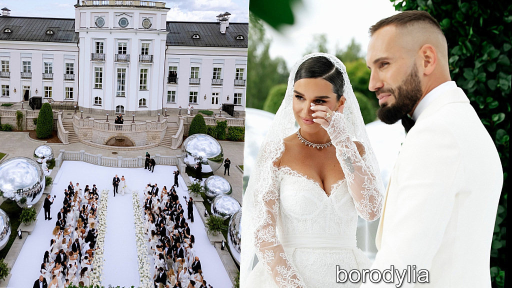 Свадьба Бородиной. Фото: соцсети