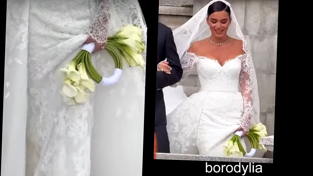 Свадьба Бородиной. Фото: соцсети