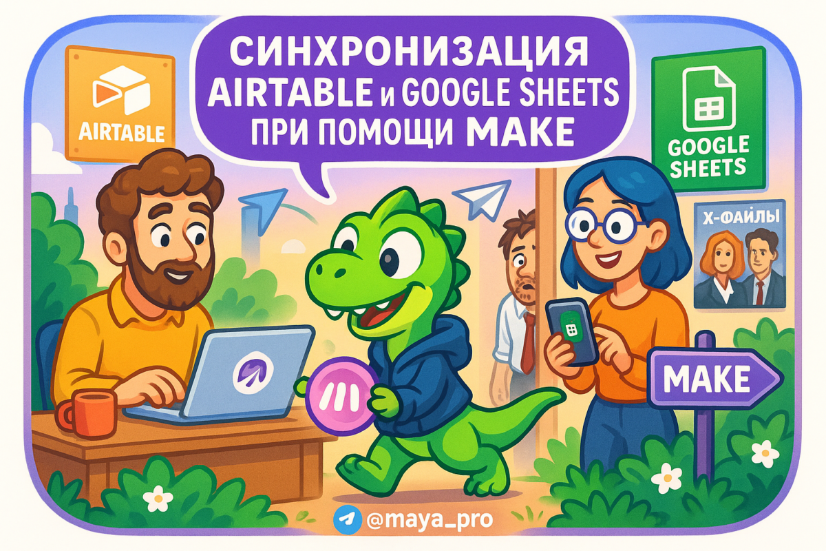    Синхронизация Airtable и Google Sheets: избавьтесь от рутины с Make и доведите бизнес до автоматизированного успеха Артур Хорошев