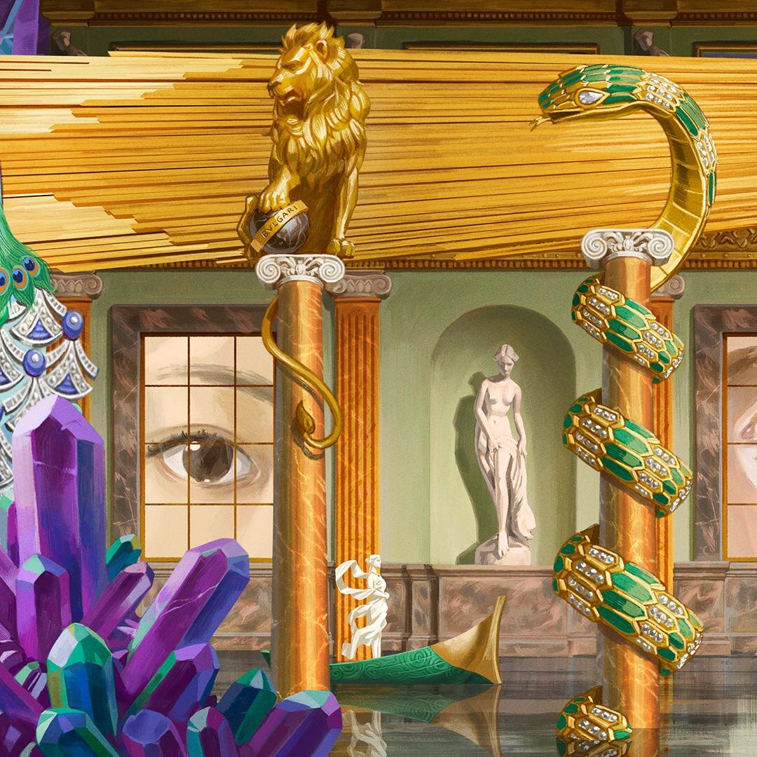 Почувствуйте чудо и благоговение эпохи барокко с новой чувственной и яркой коллекцией ювелирных изделий Bulgari.