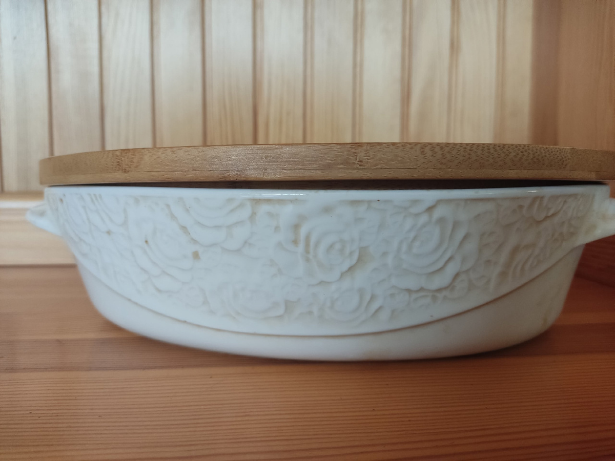 Было: нагар после духовки, плохо отмытый ржавой водой