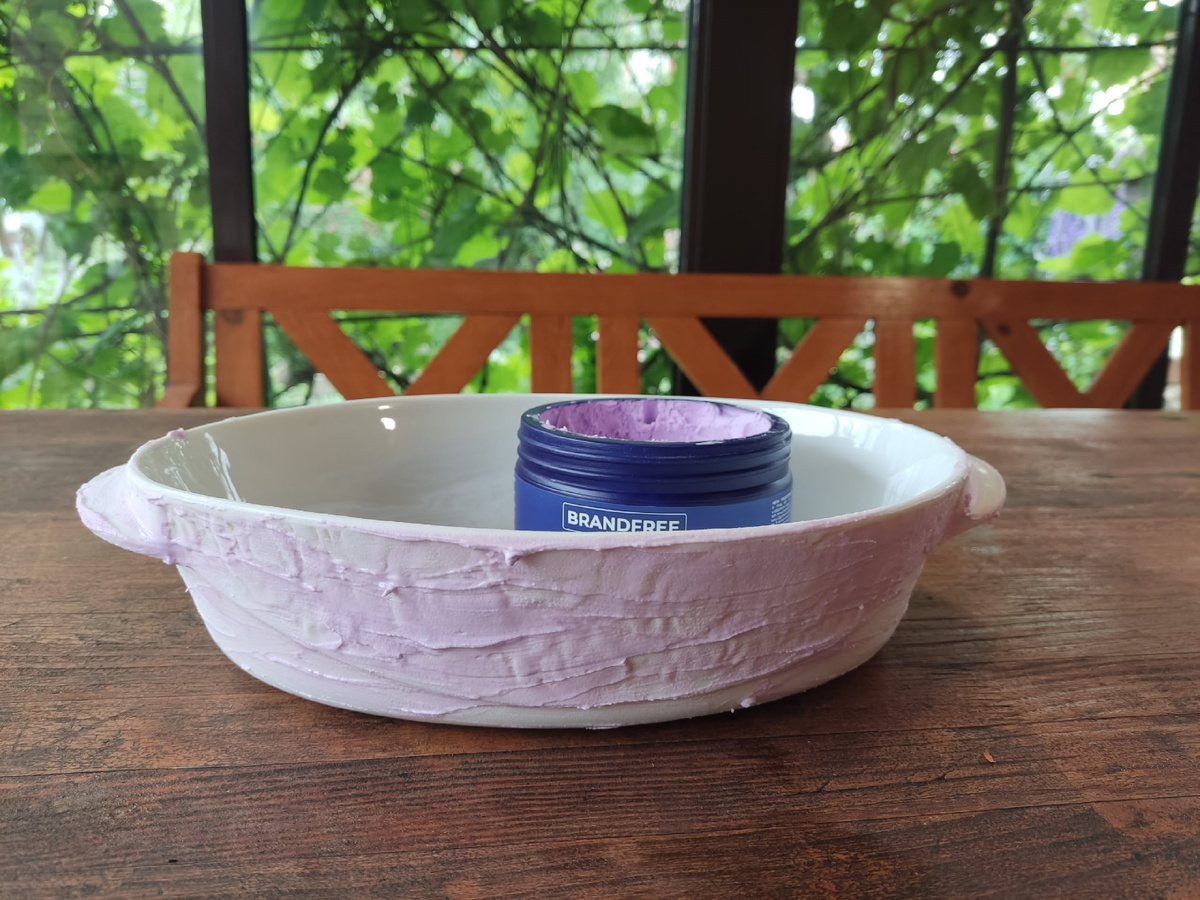 В процессе: натереть и смыть