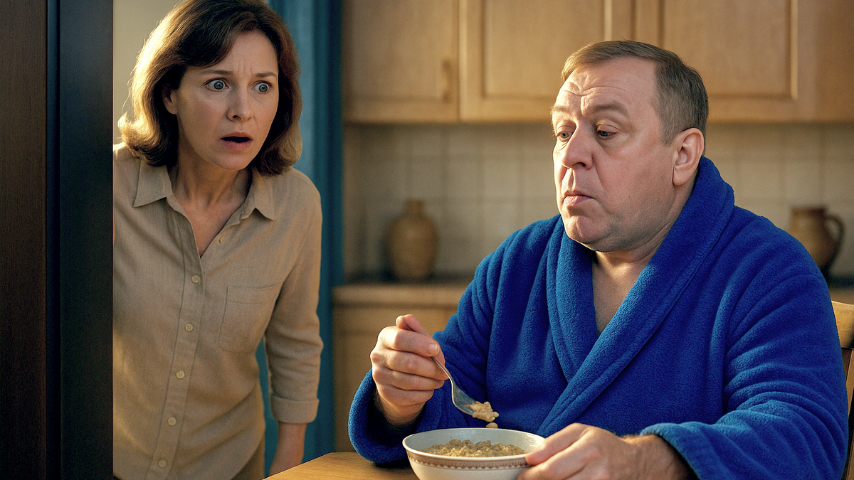 Гость носил халат мужа и занимал ванную по два часа. Оказалось, он уже прописывается