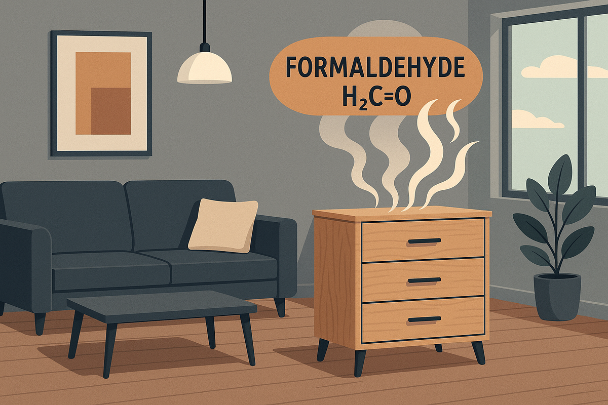 Формальдегид, исходящий из мебели