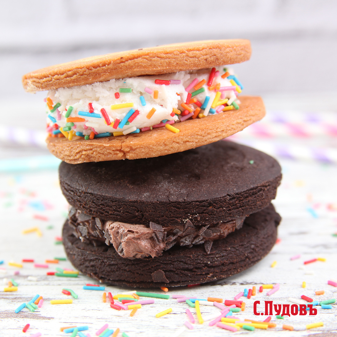 Мороженое-сэндвичи деткам на радость