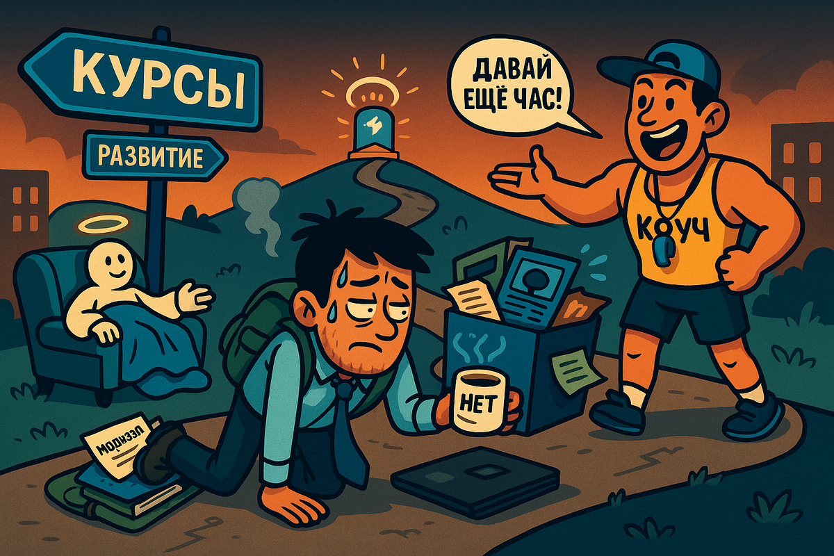 Как развиваться без сил