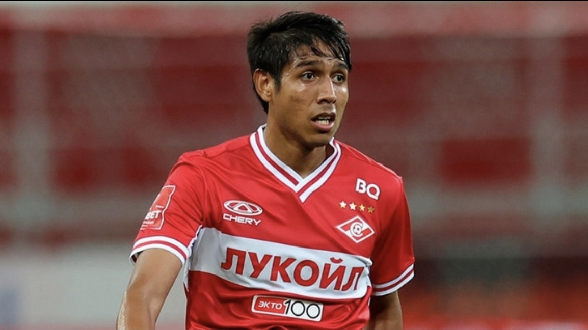 Центральный защитник московского "Спартака" парагваец Алексис Дуарте. Фото из интернета. 