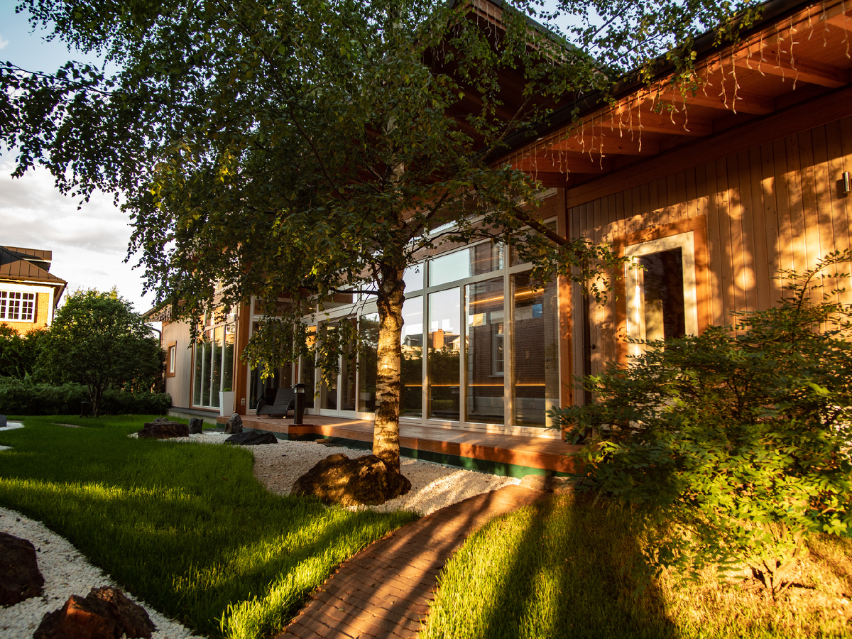 Деревянный СПА-комплекс от компании NATURI